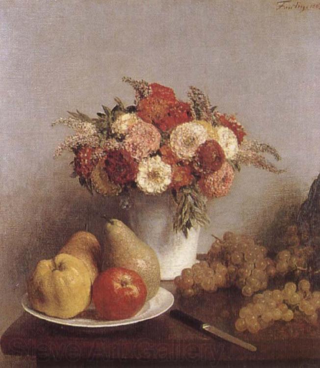 Henri Fantin-Latour Flowers and fruit Spain oil painting art